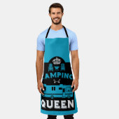 RVキャンピングクイーンUSA エプロン (着用した状態)