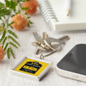 RVキャンピングクイーンUSA キーホルダー (側面)