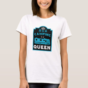 RVキャンピングクイーンUSA Tシャツ