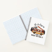 RVキャンピングテントトレーラーホームキャンピングテントトレーラーホームあなたがそれを駐車する ノートブック (内部)