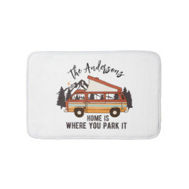 RVキャンピングテントトレーラーホームキャンピングテントトレーラーホームあなたがそれを駐車する バスマット