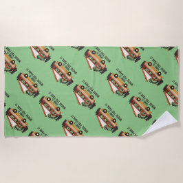 RVキャンピングテントトレーラーホームパーク ビーチタオル