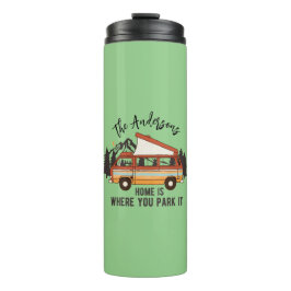 RVキャンピングトレーラーホームあなたがそれを駐車する場所 タンブラー