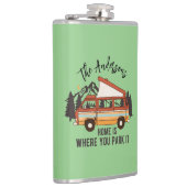 RVキャンピングトレーラーホームあなたがそれを駐車する場所 フラスク (右)