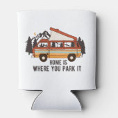 RVキャンピングトレーラー「ホームはYou Park It」 缶クーラー (裏面)