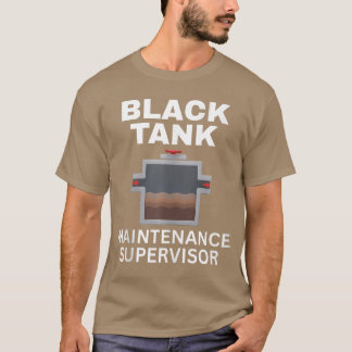RVキャンピングブラックタンクメンテナンスダッドTシャツタンクトップ Tシャツ