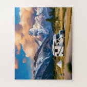 RVキャンプパズルRVツアーファミリーRVトリップ ジグソーパズル (縦)