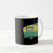 RVキャンプミームホームがあるWhere You Park, Camping コーヒーマグカップ (正面右)