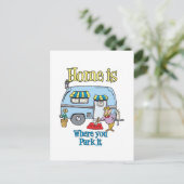 Rvキャンプ ポストカード (スタンド正面)