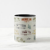 RVコーヒーマグ、キャンパーコーヒーマグ マグカップ (中央)