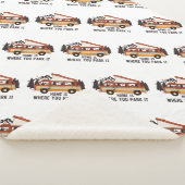 RVテントトレーラー「ホームは駐車場所」 シェルパブランケット (3/4)