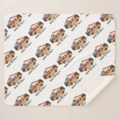 RVテントトレーラー「ホームは駐車場所」 シェルパブランケット (正面(横))