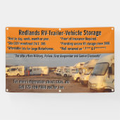RVトレーラカスタマイズー車両格納ロット 横断幕 (横)