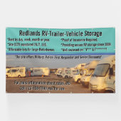 RVトレーラカスタマイズー車格納ロット大 横断幕 (横)