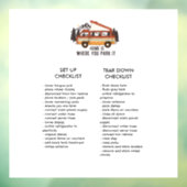 RVトレーラー編集可能なセットアップとティアダウンチェックリスト ウィンドウサイン (シート3)