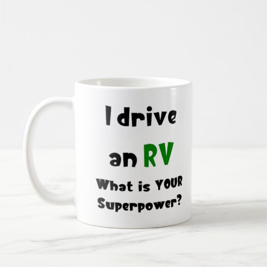 rvドライバーコーヒーマグ コーヒーマグカップ (左)