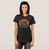 RvパイロットキャンパーRVモーターホーム Tシャツ (正面フル)