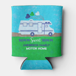 RVモーターホームキャンパーロパーソナライズされたーム名V2 缶クーラー