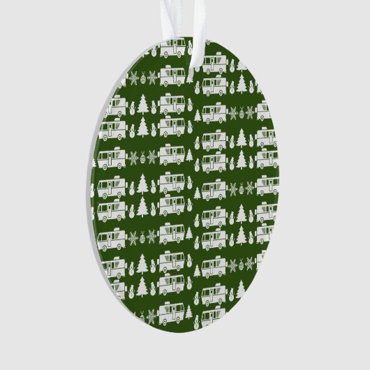 RVモーターホームクリスマスデコール オーナメント (正面)