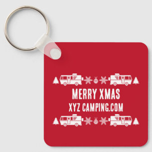RVモーターホームクリスマスデコール キーホルダー