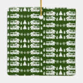 RVモーターホームクリスマスデコール セラミックオーナメント (裏面)