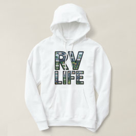 RVライフ アドベンチャー キャンパー ロードトリップ タイポグラフィ パーカ