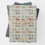 RVラッピング紙、キャンピングラッピング紙 ラッピングペーパーシート (インサイチュ)