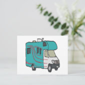 RVレクリエーション車 ポストカード (スタンド正面)