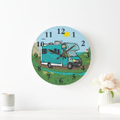 RVレクリエーション車 ラージ壁時計 (ホーム)