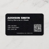 RVレンタルカスタムQRプレミアム 名刺 (裏面)