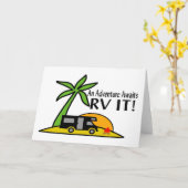 RV冒険 カード (黄色い花)