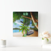 RV時間Tic Toc壁時計 スクエア壁時計 (ホーム)