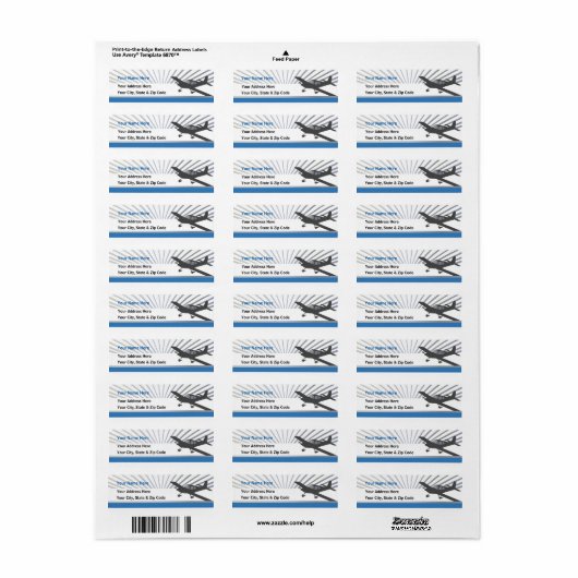 RV-10 ラベル (フルシート)