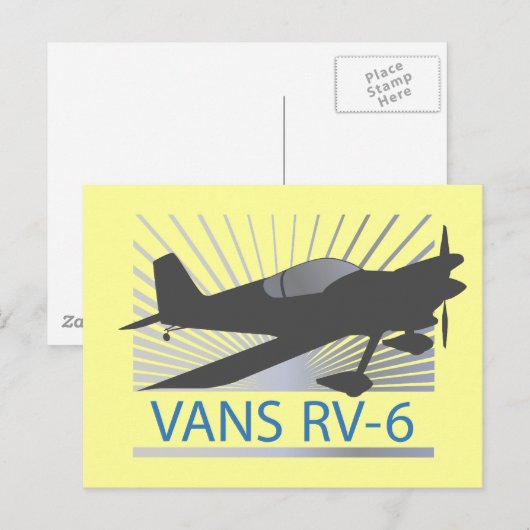 RV-6 ポストカード (正面/裏面)