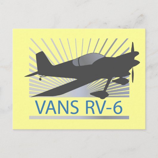 RV-6 ポストカード (正面)