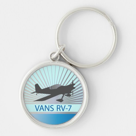 RV-7飛行機 キーホルダー (正面)