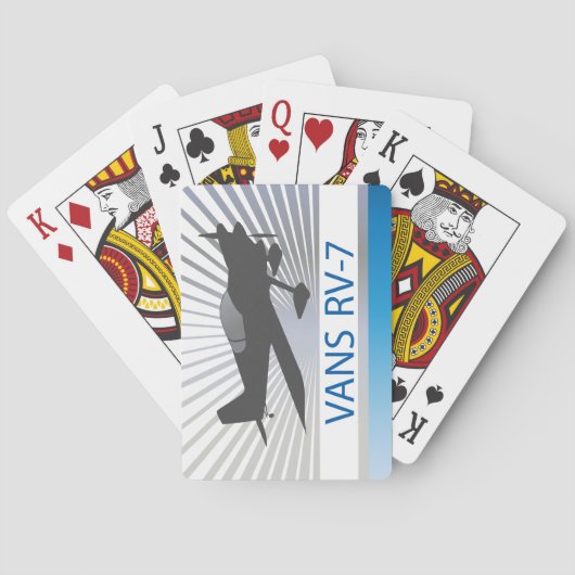 RV-7飛行機 トランプ (裏面)