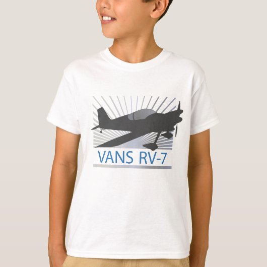 RV-7飛行機 Tシャツ (正面)