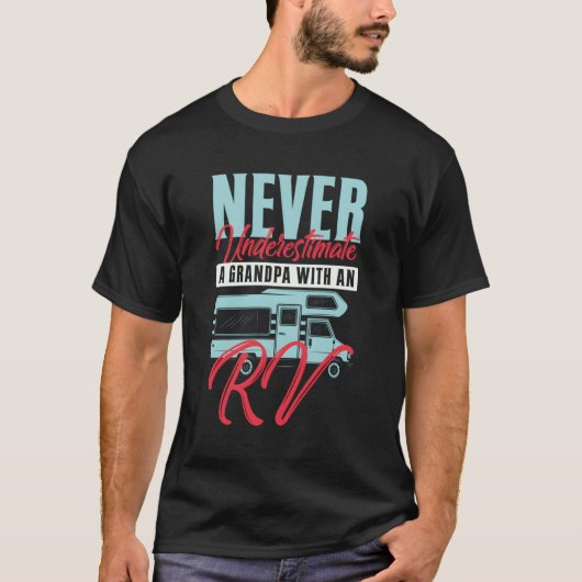 Rv Camg For Camper Old Tシャツ (正面)