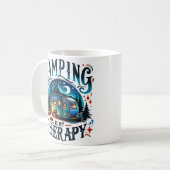 RV Camping Coffee Mug Wrap | Funny Camper Life Mug コーヒーマグカップ (正面左)
