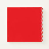 RVEは次のように言書う: "A Book" Square Journal ノートブック (裏面)