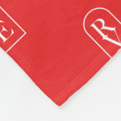 RVE倉庫ディストリクトシェルパ フリースブランケット (角)