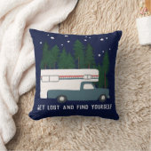 RVingトラ失ったックキャンプを取得し、自分自身を見つける クッション (ブランケット)