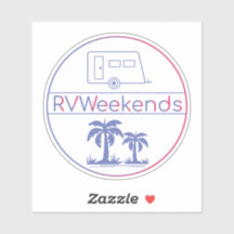 RVWeekendsステッカー