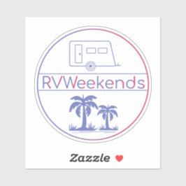 RVWeekendsステッカー シール
