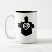 RWの写真撮影の黒15ozのツートーンマグの倍のプリント ツートーンマグカップ (左)