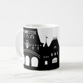 RW Station in Vladivostok コーヒーマグカップ (正面左)