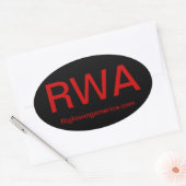 RWA 楕円形シール (封筒)
