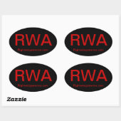 RWA 楕円形シール (シート)
