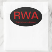 RWA 楕円形シール (バッグ)